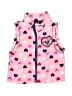 Faded Glory 100% Polyester Hearts Pink Vest Size Newborn - photo 1