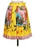 Versace 100% Polyester Tropical Yellow Casual Skirt Size EU (IT) 38 / US 2 - photo 2