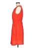 Speed Control 100% Polyester Solid Orange Casual Dress Size M - photo 5