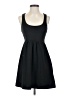 Silence and Noise Solid Black Casual Dress Size S - photo 1