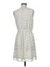 Elle 100% Polyester Polka Dots Ivory Casual Dress Size 6 - photo 2