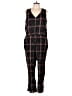Old Navy Plaid Black Jumpsuit Size XL - photo 1