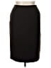 Le Suit 100% Polyester Solid Black Green Formal Skirt Size 14 - photo 1