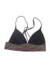 Topshop Chevron-herringbone Black Swimsuit Top Size 4 - photo 1