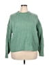 A New Day Solid Green Pullover Sweater Size XXL - photo 1