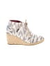 TOMS Print Gray Ankle Boots Size 5 - photo 1
