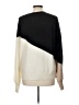 E&M Collection Color Block Black Pullover Sweater Size L - photo 2