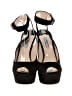Prada Black Suede Platform Sandals Size EU 40 1/2 - photo 2