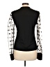 Night Studio Black Long Sleeve Top Size L - photo 2