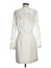 Reiss 100% Polyester Ivory Cocktail Dress Size 10 - photo 2