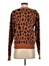 Shein Animal Print Brown Cardigan Size S - photo 2