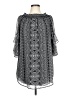 City Triangles 100% Polyester Paisley Gray Casual Dress Size L - photo 1