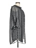 City Triangles 100% Polyester Paisley Gray Casual Dress Size L - photo 4