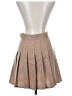 Shein Solid Tan Formal Skirt Size 4 - photo 2