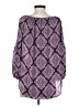 MICHAEL Michael Kors 100% Polyester Purple 3/4 Sleeve Blouse Size S - photo 2
