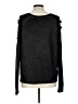 Material Girl 100% Acrylic Black Pullover Sweater Size L - photo 2