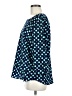Pixley 100% Polyester Stars Blue 3/4 Sleeve Blouse Size M - photo 5
