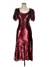 Keepsake Burgundy Cocktail Dress Size 6 - photo 1