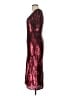 Keepsake Burgundy Cocktail Dress Size 6 - photo 5