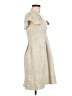 Moth Tan Ivory Cocktail Dress Size M - photo 4
