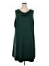 Lands' End Solid Green Casual Dress Size 3X - photo 1