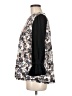 LOGO by Lori Goldstein Black 3/4 Sleeve Blouse Size M - photo 5
