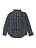 Crewcuts 100% Cotton Plaid Green Long Sleeve Button-Down Shirt Size 8 - photo 1