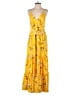 Thakoon 100% Recycled Polyester Yellow Jumpsuit Size 4 - photo 1