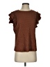 DR2 Brown Short Sleeve Top Size S - photo 1