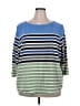 Ruby Rd. Blue 3/4 Sleeve T-Shirt Size 3X - photo 1