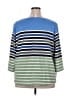 Ruby Rd. Blue 3/4 Sleeve T-Shirt Size 3X - photo 2