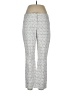 Lila Rose Tweed Silver Casual Pants Size 10 - photo 1