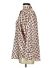 Zara 100% Polyester Print Ivory Pink Long Sleeve Blouse Size L - photo 5