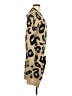 BTFBM Animal Print Tan Cardigan Size S - photo 4