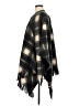 RACHEL Rachel Roy 100% Polyester Black Poncho One size - photo 5
