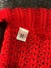 Unbranded 100% Polyester Red Cardigan Size M - photo 7