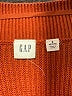 Gap 100% Cotton Orange Cardigan Size S (petite) - photo 7