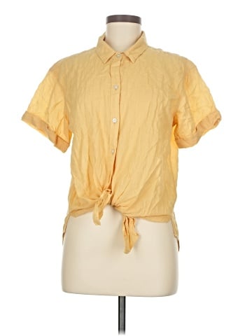 Abercrombie & Fitch Short Sleeve Blouse (view 1)