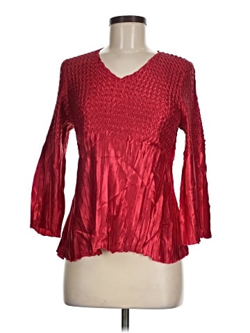 Essentials 3/4 Sleeve Blouse (view 1)