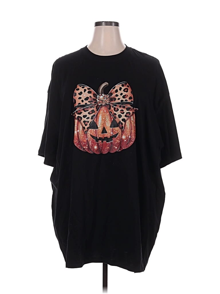 Pre-owned Assorted Brands Short Sleeve T-shirt In Black