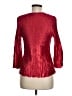 Essentials Red 3/4 Sleeve Blouse Size M - photo 2