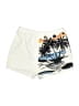 Shein 100% Polyester Graphic White Board Shorts Size 4 - photo 2