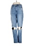 American Eagle Outfitters Color Block Blue Jeans Size 6 - photo 1