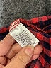 Umgee 100% Cotton Plaid Red Long Sleeve Button-Down Shirt Size M - photo 8