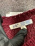 Jolt Chevron-herringbone Burgundy Pullover Sweater Size M - photo 7