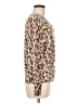 Ann Taylor Factory 100% Cotton Animal Print Brown Pullover Sweater Size M - photo 4