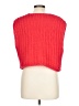 Unbranded 100% Polyester Red Cardigan Size L - photo 2