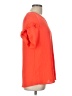 Unbranded 100% Polyester Orange Red Short Sleeve Top Size L - photo 4