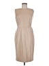 Ann Taylor 100% Polyester Solid Tan Casual Dress Size 6 - photo 1