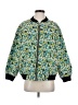 Sister Jane 100% Polyester Print Green Jacket Size XS - photo 1